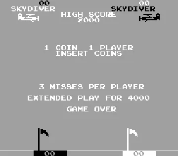 Sky Diver screen shot title